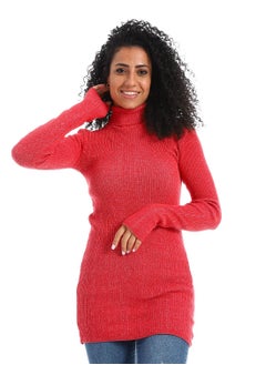 Caesar Womens High Neck Wool Shirt  - Image 1