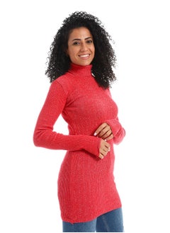Caesar Womens High Neck Wool Shirt  - Image 2