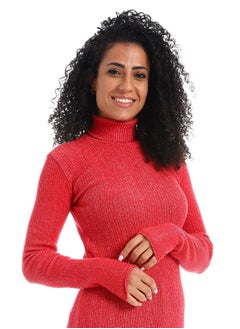 Caesar Womens High Neck Wool Shirt  - Image 3