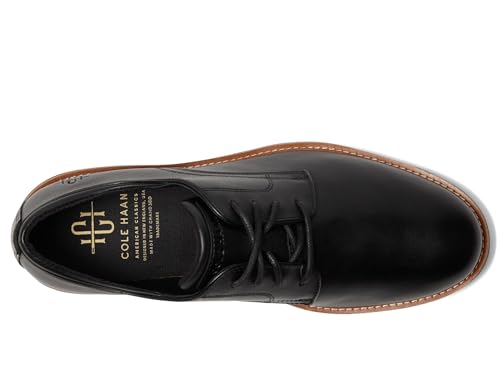 Cole Haan Men's American Classics Montrose Plain Toe Ox, Black/Dark Chocolate/Black, 10-M US - Image 2