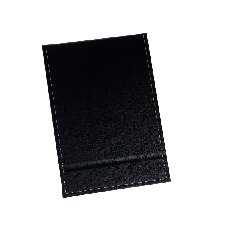 في أر هير ميرري أم مرآة مكياج محمولة قابلة للطي مع حامل قابل للتعديل من جلد البولي يوريثان لمستحضرات التجميل الشخصية الكبيرة - Image 2