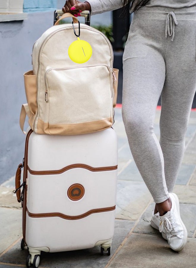 CATANES Huawei FreeBuds 3 Silicone Case Protective Charger Carrying Case Protective Earphones Skin Cover with Charging Port Accessible Yellow - Image 5