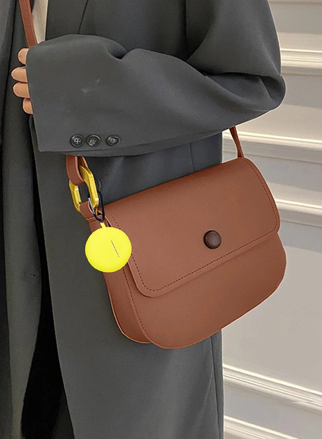 CATANES Huawei FreeBuds 3 Silicone Case Protective Charger Carrying Case Protective Earphones Skin Cover with Charging Port Accessible Yellow - Image 2