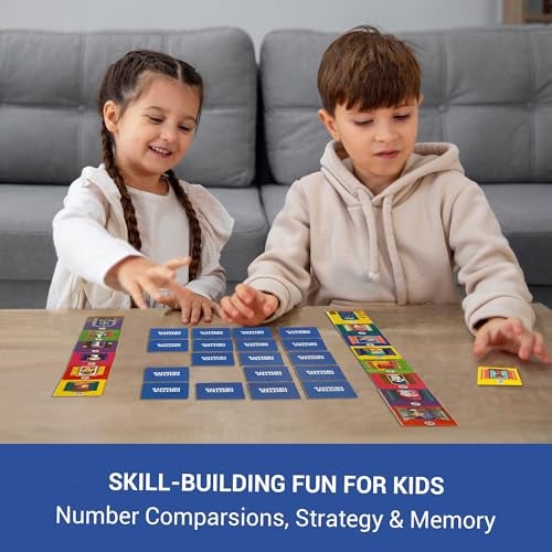 CHALK AND CHUCKLES Chalk & Chuckles Critter Heights, Fun Memory & Strategy Board Game, Learn Numbers & Sequencing, Learning & Educational Math Toy, Gifts for Boys & Girls Ages 4, 5, 6, 7, 8 Years - Image 4