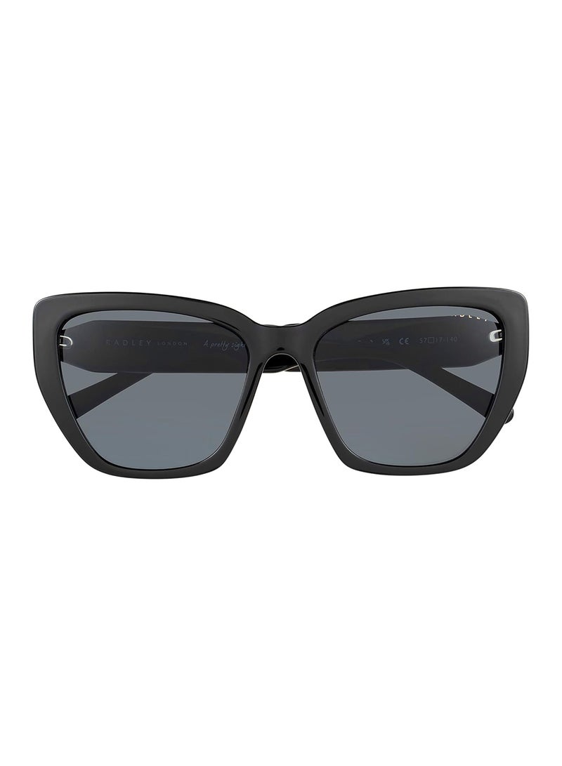 Radley نظارات شمسية قطط العين للنساء RDS-6501 بولاريد سوداء 57 مم - Image 2