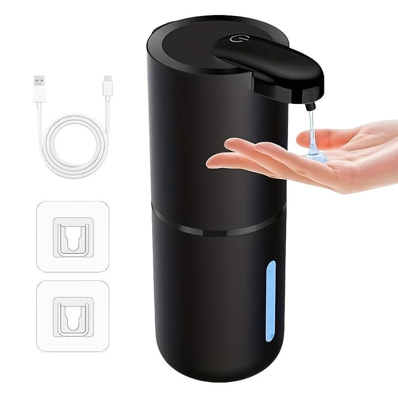 Black Goose Wing Automatic Soap Dispenser Touchless 13.53oz Foam - Image 1