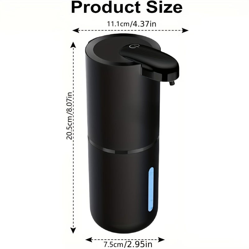 Black Goose Wing Automatic Soap Dispenser Touchless 13.53oz Foam - Image 3