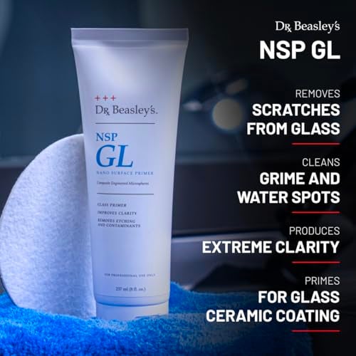 Dr. Beasley's Dr Beasleys NSP GL for Autos  Removes Scratches from Glass Cleans Grime and Water Spots Produces Extreme Clarity Primes for Glass Ceramic Coating - Image 4