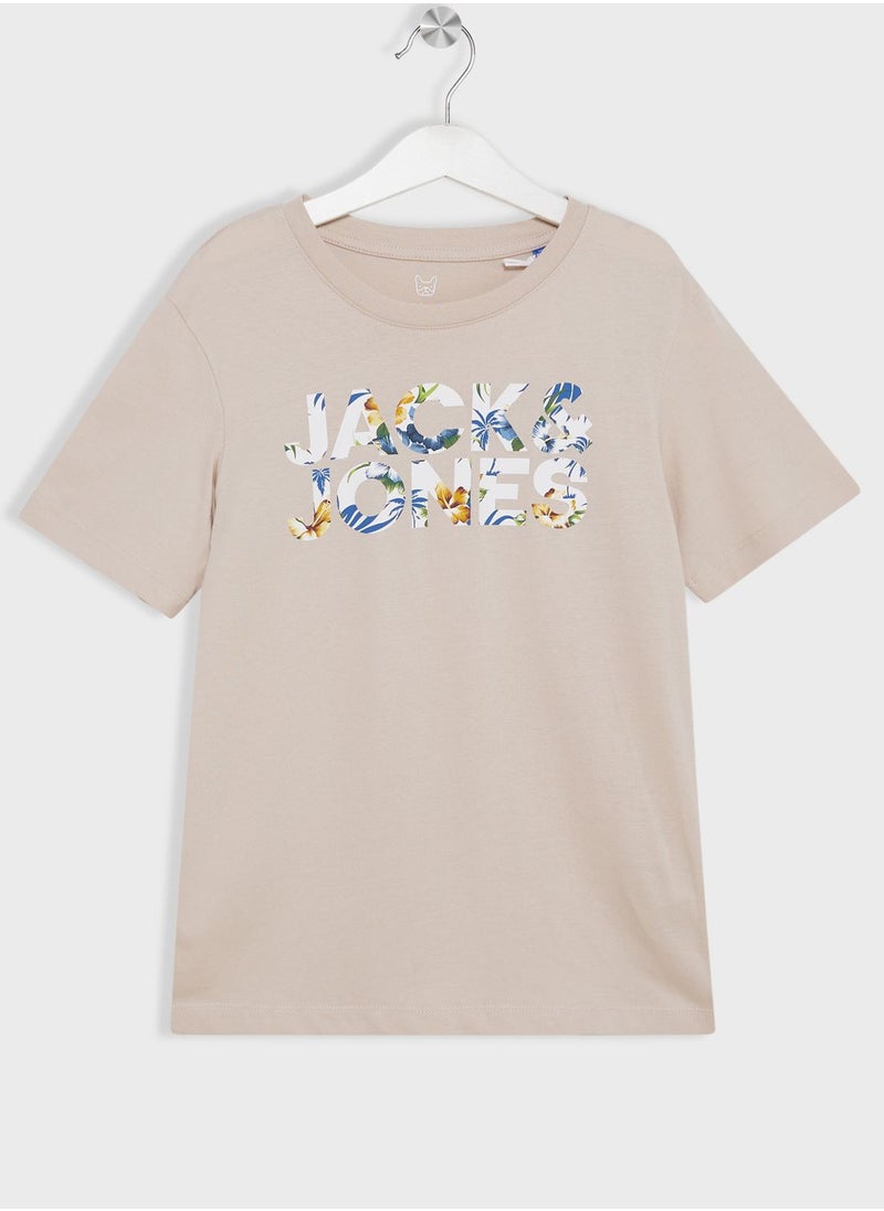Jack & Jones Junior - Youth Logo T-Shirt - Image 1