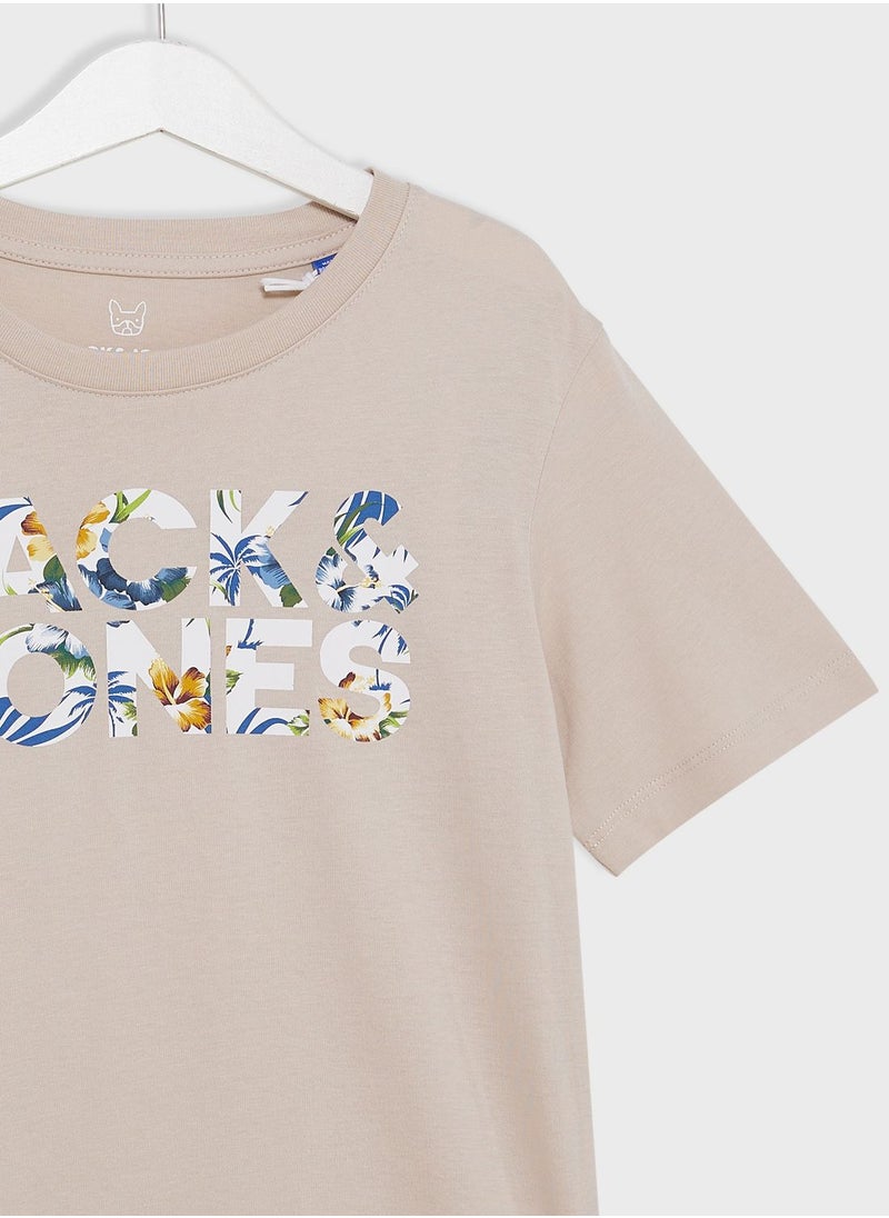 Jack & Jones Junior - Youth Logo T-Shirt - Image 1