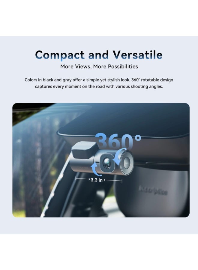 DDPAI 2K Dash Cam for Cars Front, 1440P Dashcam Car Dash Camera - Image 3