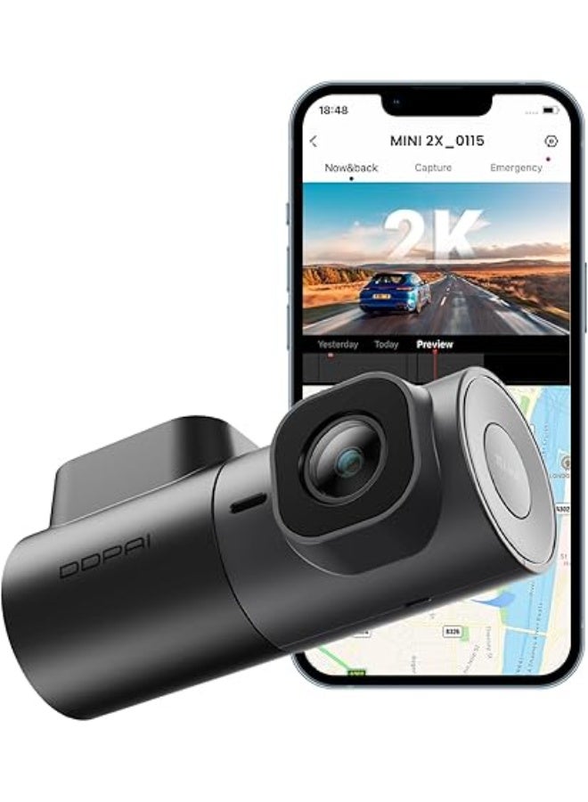DDPAI 2K Dash Cam for Cars Front, 1440P Dashcam Car Dash Camera - Image 1