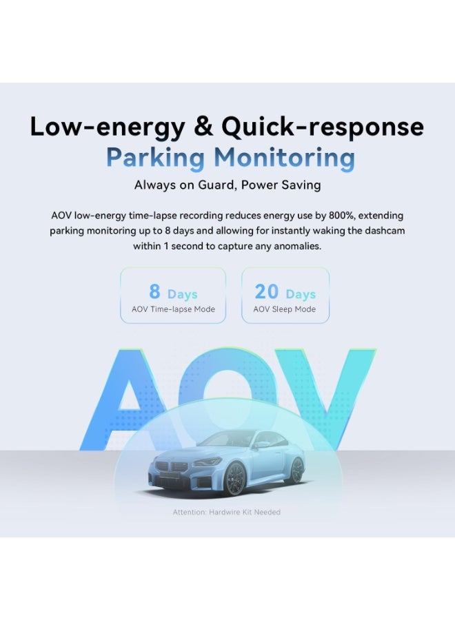 DDPAI 2K Dash Cam for Cars Front, 1440P Dashcam Car Dash Camera - Image 5