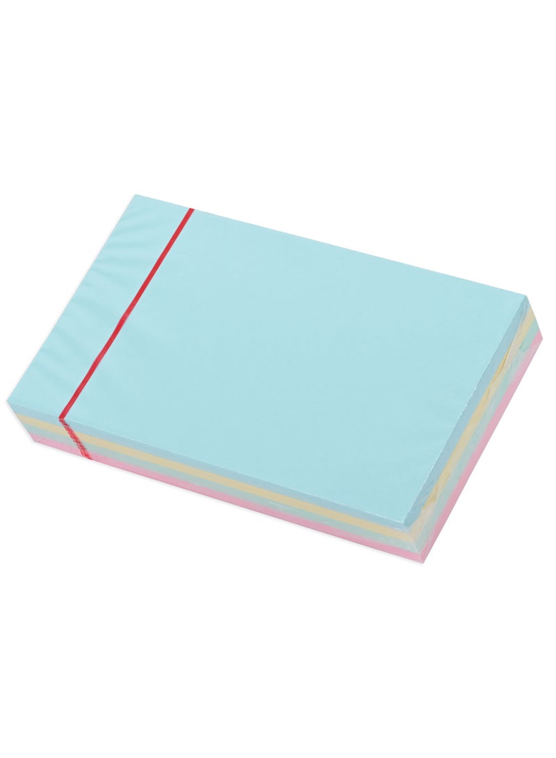 FIS Record/Index Cards, 2 Side Plain, Size 6x4"(15.24x10.6cm) 180gsm, 100 Sheets, Assorted Color-FSIC64-180PASST - Image 4