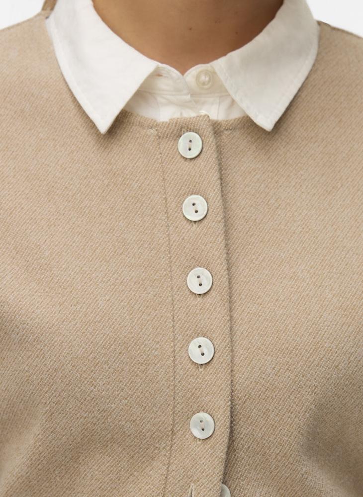 فيرو مودا كارديجان بأكمام طويلة ورقبة دائرية - Image 3