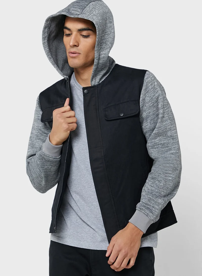 Seventy Five Hooded Utility Jacket