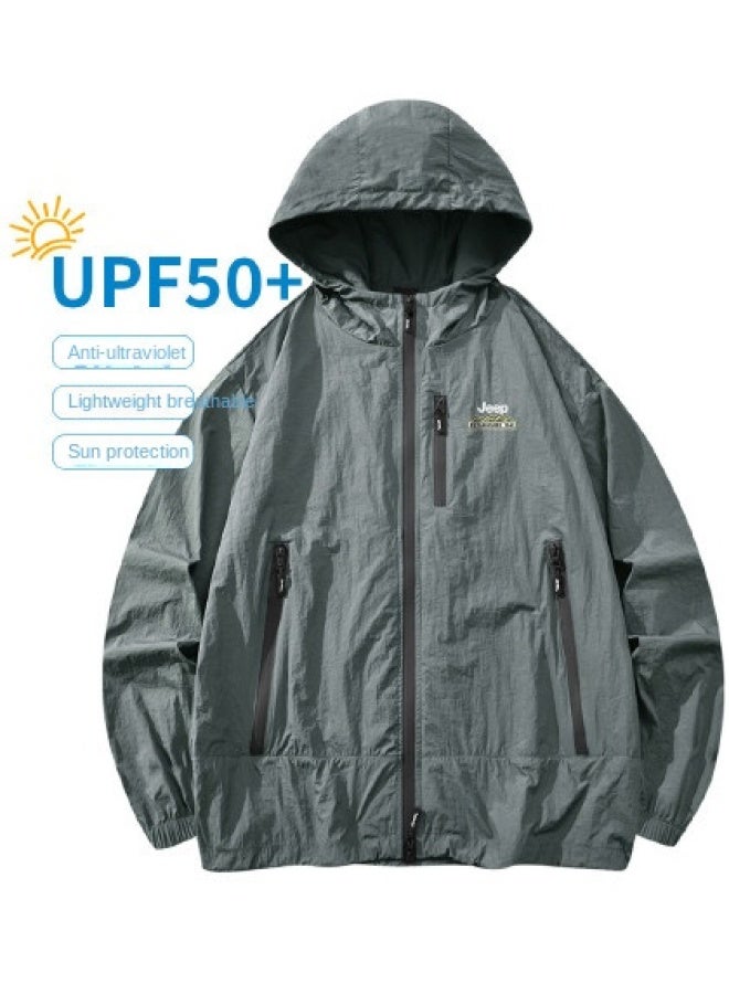 Jeep Upf50+ Boys' Cooling Sun Protection Jacket, Summer Lightweight, Versatile, Comfortable, Breathable Ice Silk Skin Jacket - Image 1