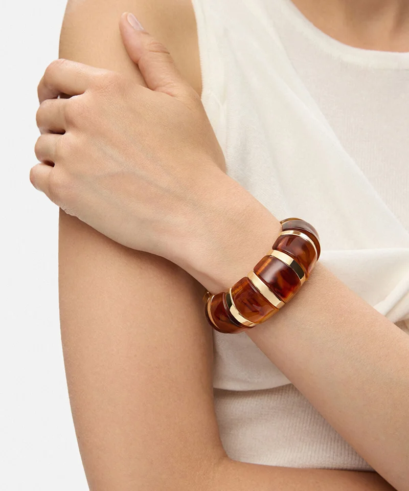Ipekyol Contrast Resin Bracelet