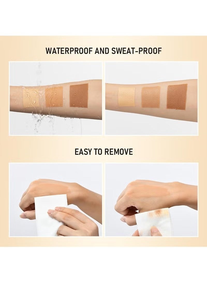 lakerain Leg Makeup Waterproof No Transfer, Leg Cover up Makeup Long Lasting Body Foundation - Image 3