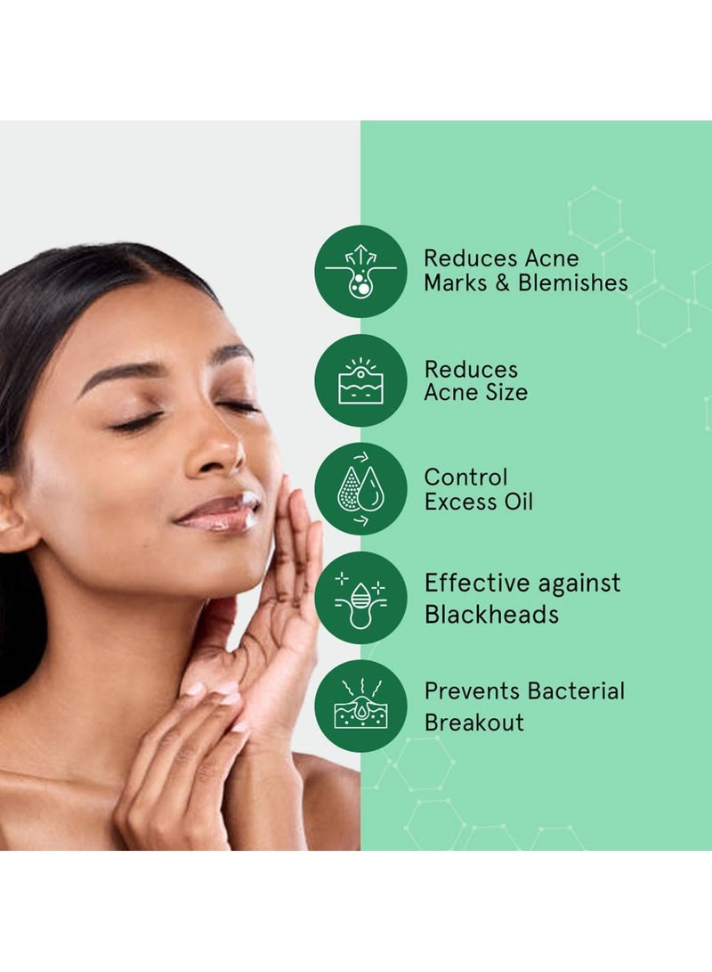 SkinQ Oil and Acne Control Elixir 30ml with Niacinamide Salicylic Acid and Retinol Liposomes Reduces Scars Unclogs Pores Controls Excess Oil for All Skin Types Suitable for Men and Women - Image 5