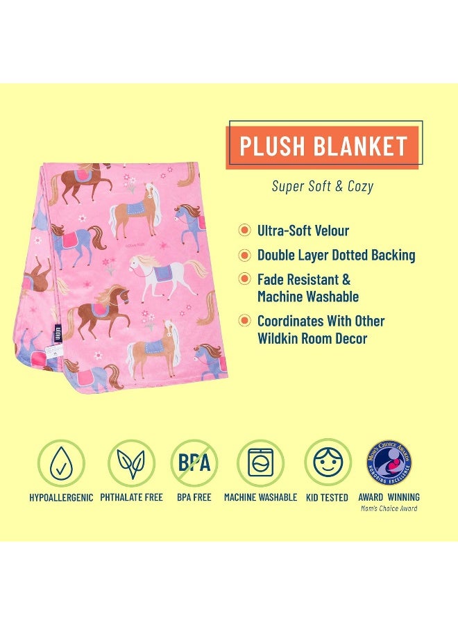 Wildkin Plush Throw Blanket for Toddler Boys and Girls - Image 2