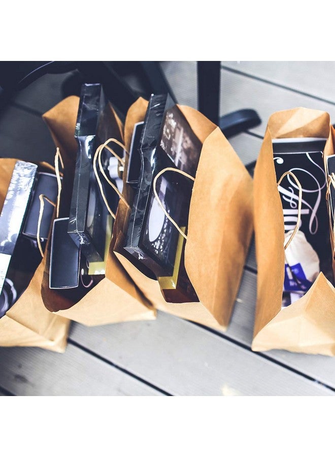 BagDream 25Pcs 16x6x12 Inches Kraft Paper Bags with Handles Bulk, Recycled Large Brown Paper Gift Bags for Shopping, Retail, Grocery, Merchandise, Party Gifts - Image 2