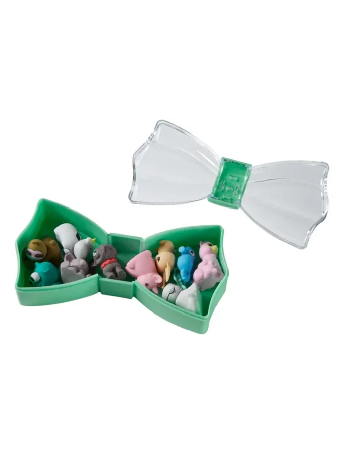 Tinc Set Of 10 Erasers Bow
