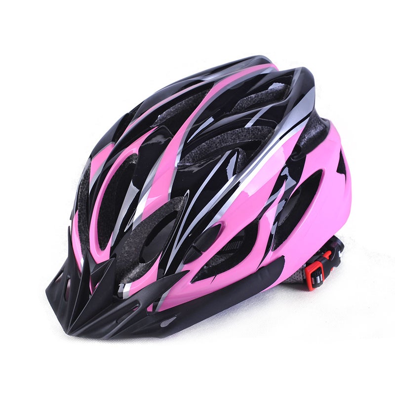 Generic Childrens adult riding helmet sliding bicycle mountain bike skateboard roller skating integrated helmet wholesale agent Pink Black