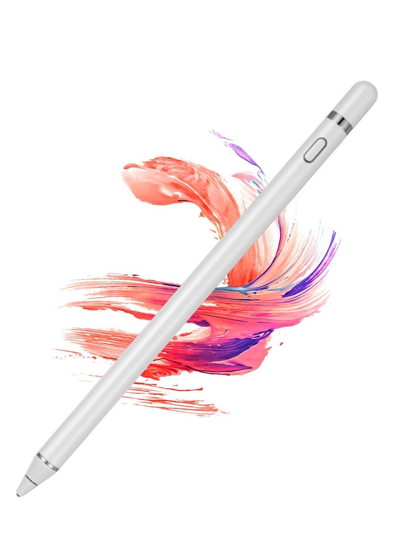 BORTONY Stylus Pencil For Touch Screens Digital Stylish Pen Pencil Rechargeable Compatible with iPad Tablets iOS and Android  - Image 1