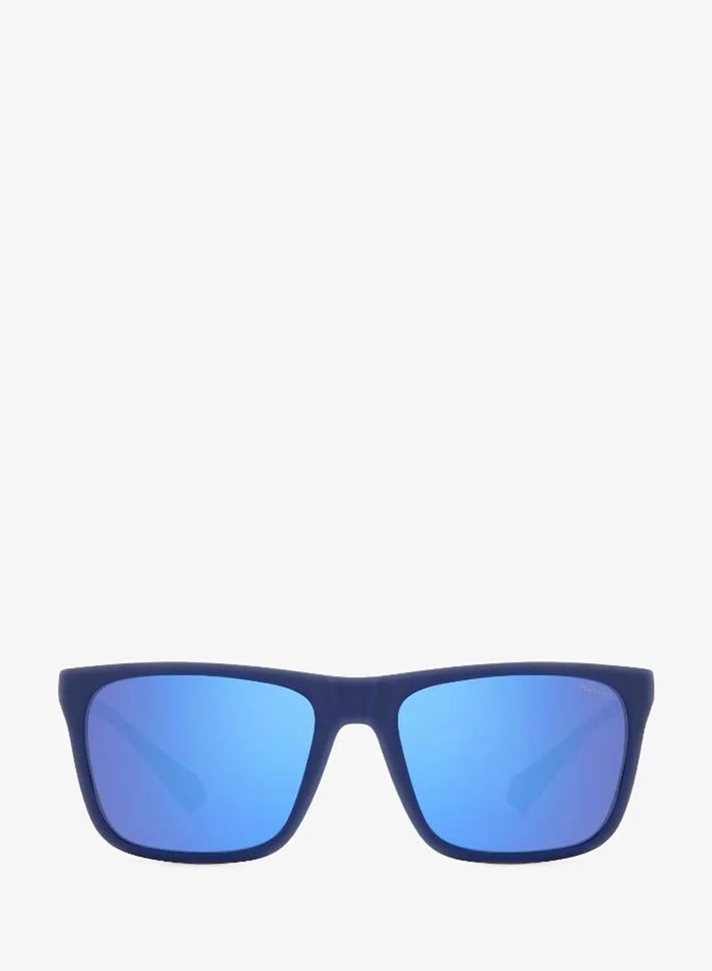 Polaroid Rectangular Polaroid Sunglasses Frames