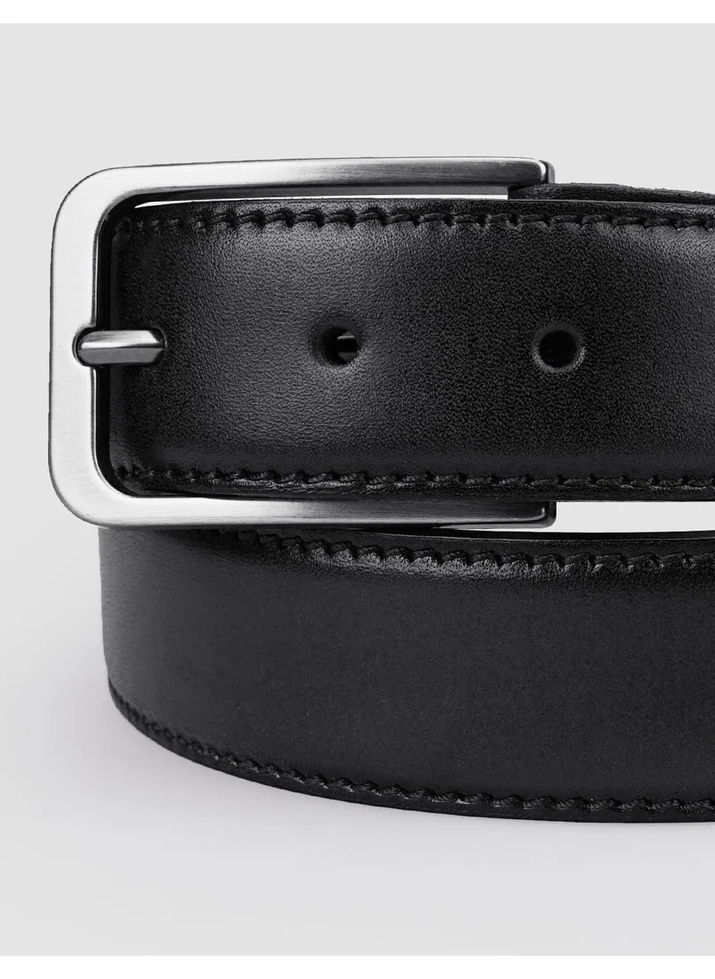 Cabani 100% Genuine Leather Black Men's Casual Belt