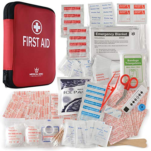 Medical king Medical king First aid kit AllPurpose First aid Supplies Great for Home or Work Plus Supplies for Camping 360 Pieces