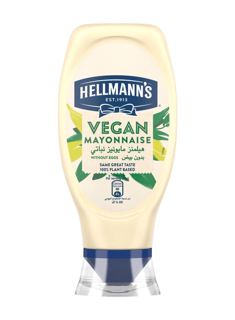 Hellmann's Vegan Mayonnaise Plant Based 405g - Image 1