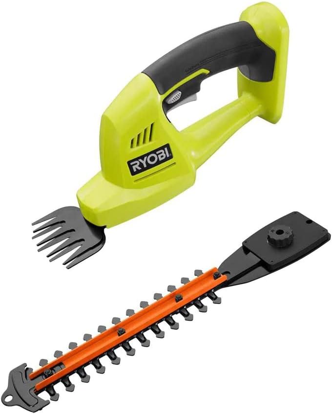 Ryobi P2900B ONE+ مقص العشب والشجيرات اللاسلكي ببطارية ليثيوم أيون 18 فولت - البطارية والشاحن غير متضمنين - Image 1