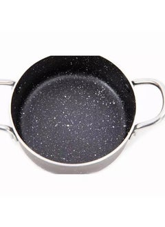 Nonstick Non-Stick Classic Casserole Aluminium Casserole Black Aluminium Mini Casserole Small Pot For Cooking Without Lid  - Image 4