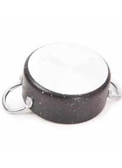 Nonstick Non-Stick Classic Casserole Aluminium Casserole Black Aluminium Mini Casserole Small Pot For Cooking Without Lid  - Image 3