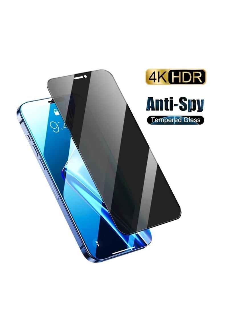 Raxoom 3-Pack Privacy Screen Protector for iPhone 13 Pro Max (6.7") â€“ Anti-Spy Tempered Glass, Scratch Resistant, Full-Screen Coverage, Ultra HD Clarity, Bubble-Free, Easy Installation, Anti-Fingerprint, Case-Friendly â€“ Premium Screen Guard for Ultimate Protection - Image 2