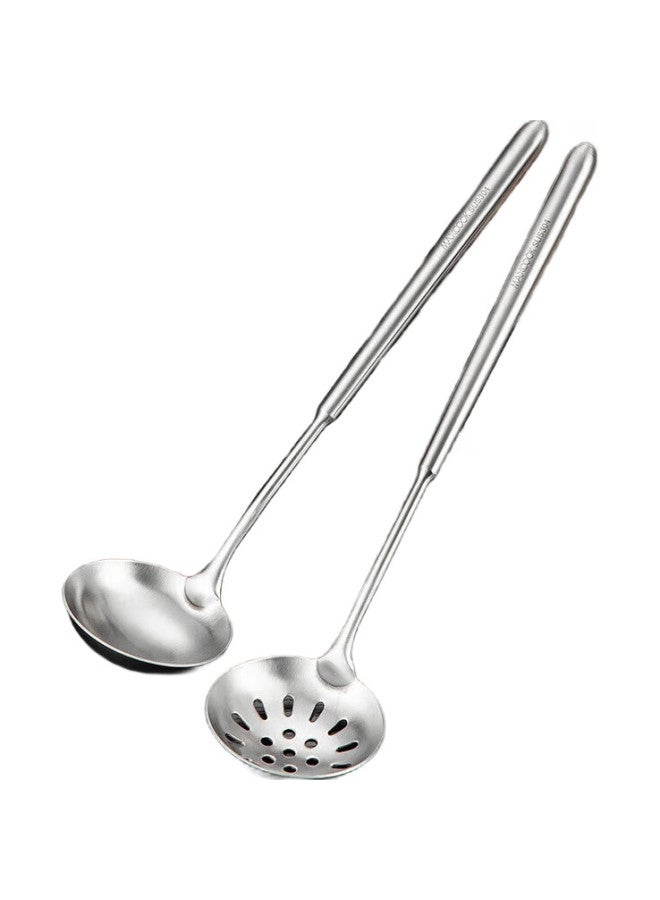 MAX COOK (Maxcook) 304 Stainless Steel Soup Ladle, Small Soup Ladle Hot Pot Spoon, Thickened Extended Long Handle Mccu9202 - Image 1