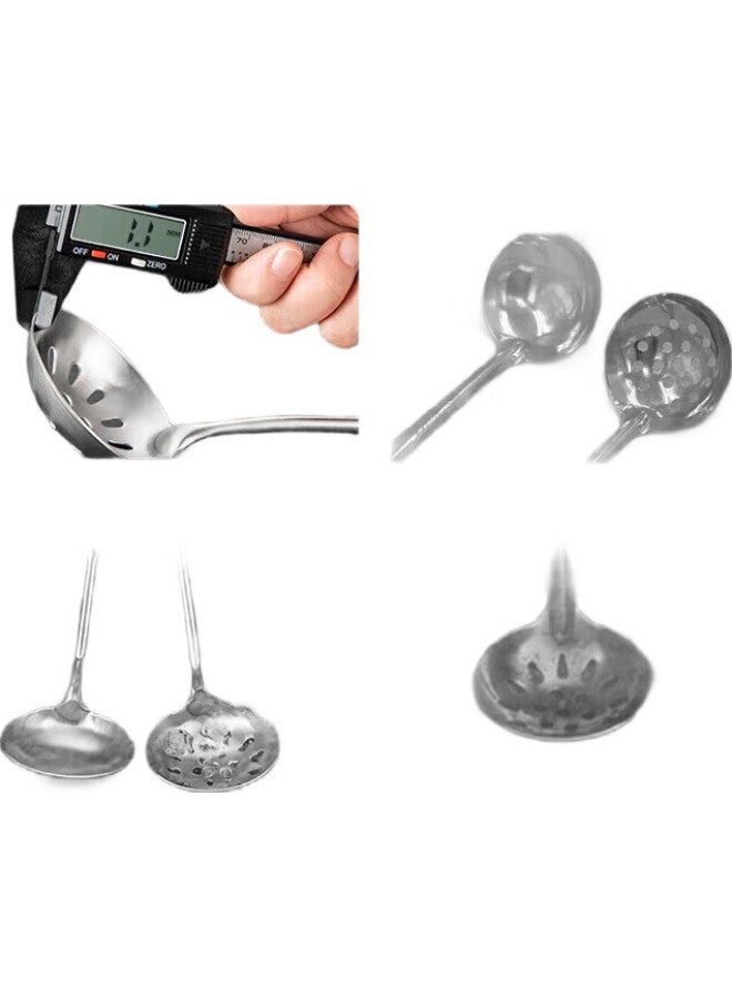 MAX COOK (Maxcook) 304 Stainless Steel Soup Ladle, Small Soup Ladle Hot Pot Spoon, Thickened Extended Long Handle Mccu9202 - Image 2