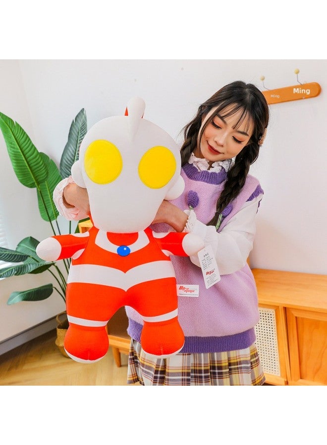 Ultraman Plush Toy Tyro Doll Children's Large Doll First Generation Superman Doll Boys Sleeping Pillow-Color:The First Generation Of Ultraman-Height:50cm(0.495kg) - Image 4