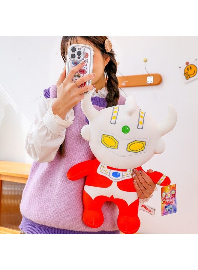 Ultraman Plush Toy Tyro Doll Children's Large Doll First Generation Superman Doll Boys Sleeping Pillow-Color:The First Generation Of Ultraman-Height:50cm(0.495kg) - Image 5