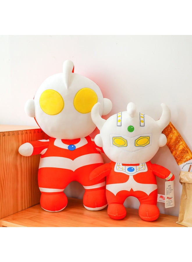 Ultraman Plush Toy Tyro Doll Children's Large Doll First Generation Superman Doll Boys Sleeping Pillow-Color:The First Generation Of Ultraman-Height:50cm(0.495kg) - Image 3