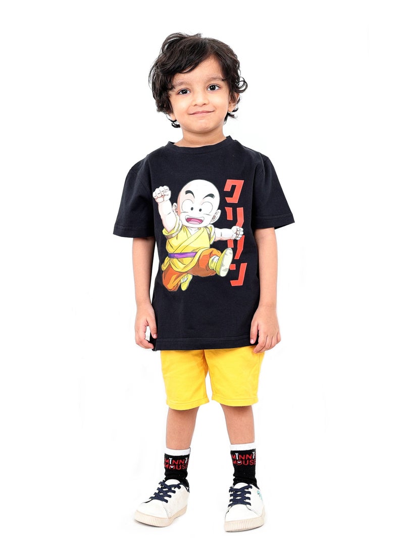 Dragon Ball Dragon BallZ Toddler Crew neck Tee 7-8Years (Black)  - Image 1
