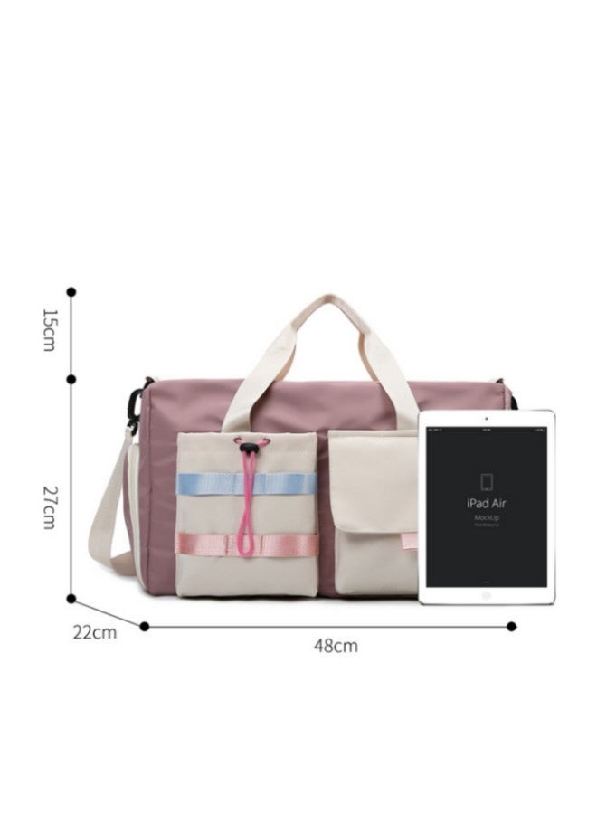 Unisex Wet & Dry Separation Gym Bag, Men's & Women's Water-Repellent Large Capacity Travel Bag, Sports Bag, Yoga Bag, with Separate Shoe Compartment Duffle Bag Trolley Bag Bag Organizer