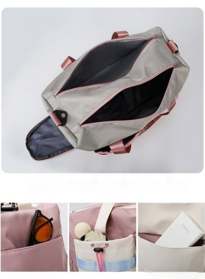 Unisex Wet & Dry Separation Gym Bag, Men's & Women's Water-Repellent Large Capacity Travel Bag, Sports Bag, Yoga Bag, with Separate Shoe Compartment Duffle Bag Trolley Bag Bag Organizer