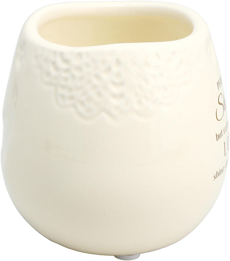 Pavilion Gift Company - Light Your Way Memorial 19175 in Memory Loved Ones Shine Ceramic Soy Wax Candle - Image 3
