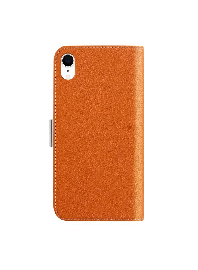 S-TOP Case For iPhone XR Candy Color Litchi Texture Leather Phone Case - Image 3
