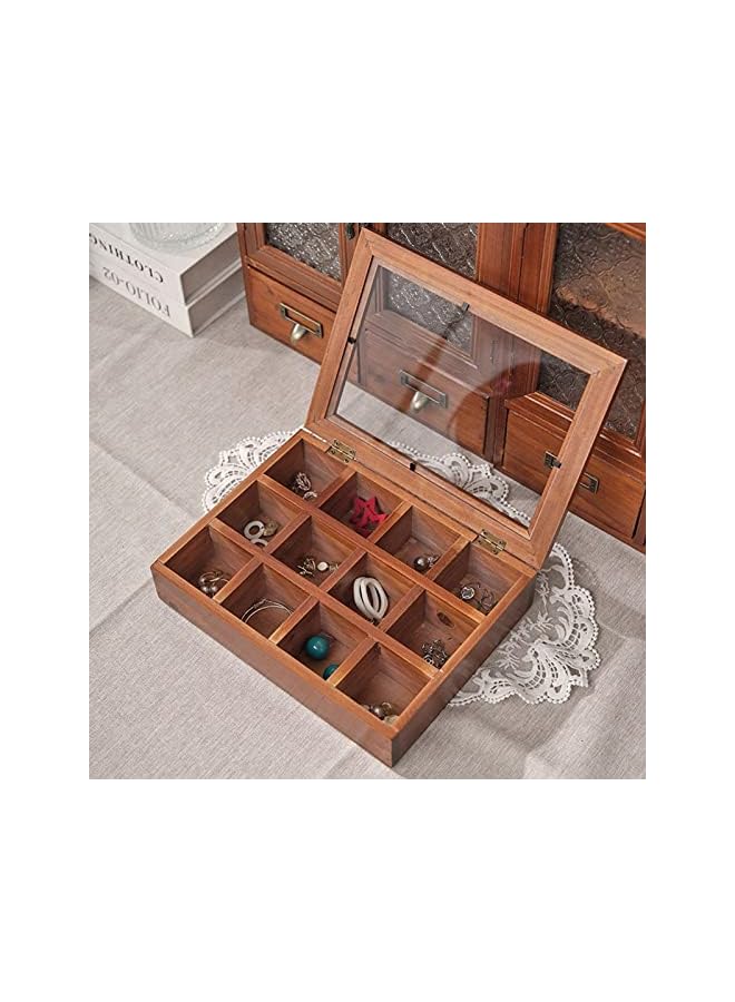 IAF Jewelry Box, TAME Jewelry Box Organizer for Women Girls, Beautiful Jewellery Box Organizer Jewelry Holder Storage Decorative Storage Bin Unique Gift Ideas for Women Men - Image 2