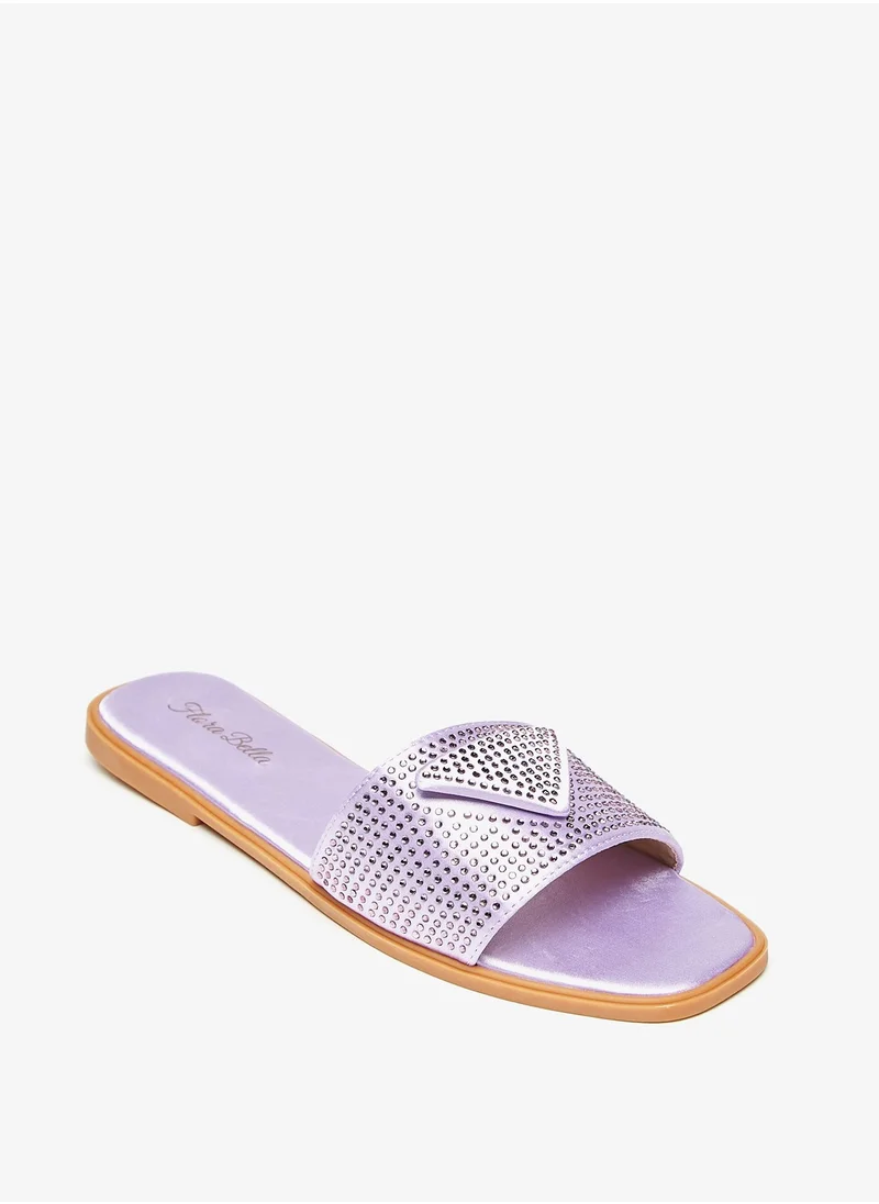 فلورا بيلا من شو إكسبرس Womens Embellished Slip On Sandals Ramadan Collection