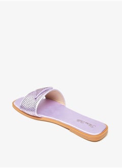 Flora Bella By Shoexpress مجموعة رمضان من الصنادل النسائية المزخرفة سهلة الارتداء  - Image 2